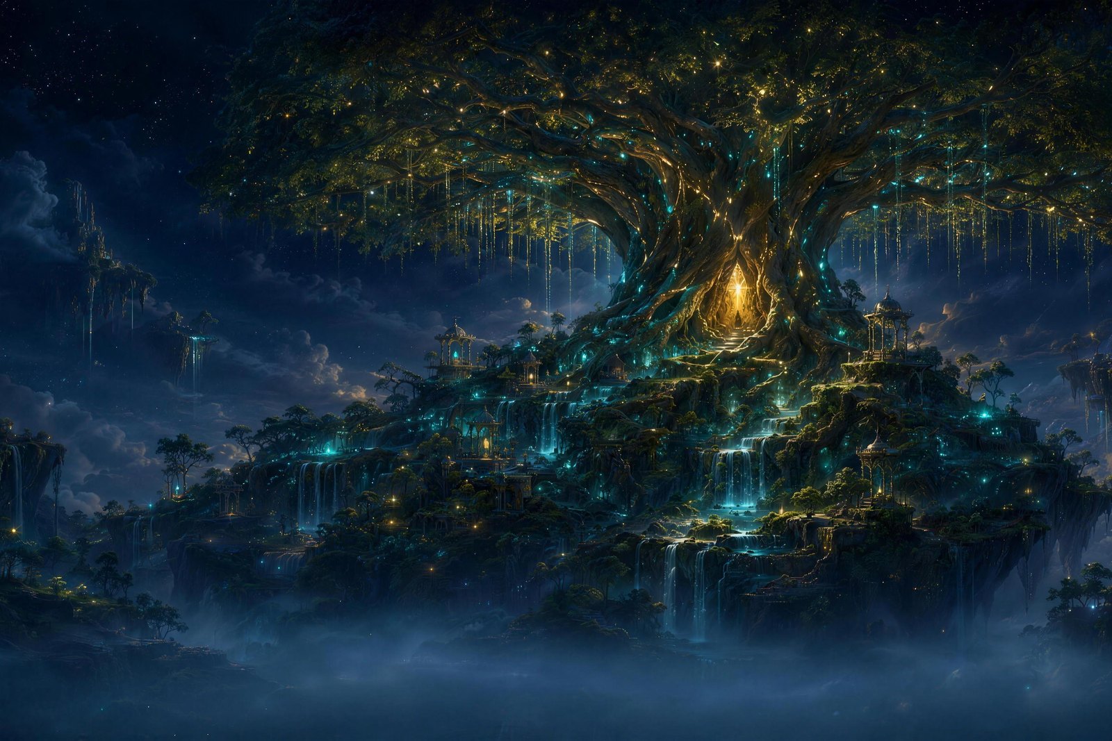 Lumethys, l’arbre de vie — affiche
