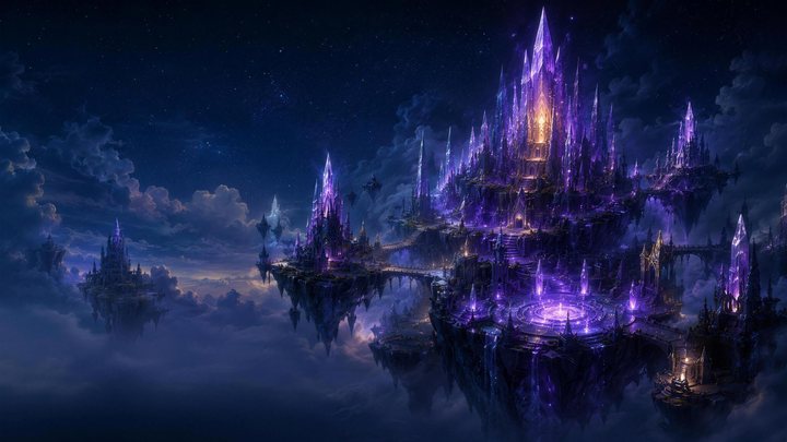 Cirquelis — The Crystal Labyrinth · 3840 × 2160