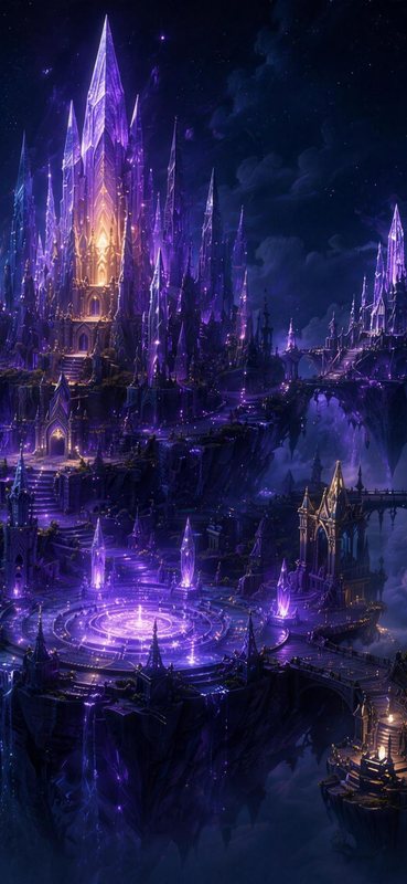 Cirquelis — The Crystal Labyrinth · 1440 × 3120