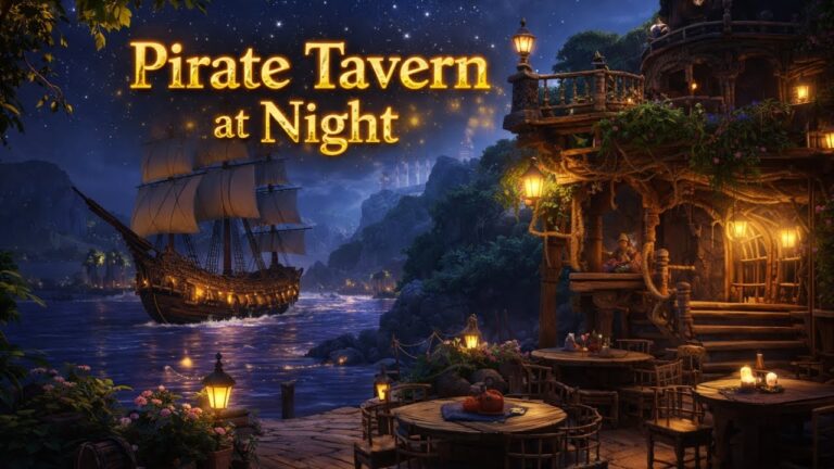 Taverne du Navire Pirate — Vagues, Sel & Cheminée