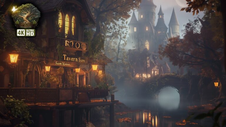 Taverne Fantasy la Nuit Feu, Ménestrel — Murmures