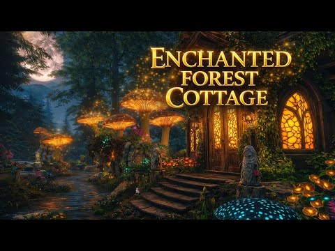 Chalet en Forêt Enchantée — Lucioles & Sons Nocturnes
