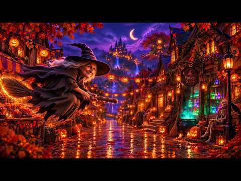 Le village des sorcières — Pluie, chaudron & musique douce